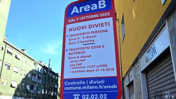 Area B e Area C a pagamento per tutti, la nuova stretta su Milano