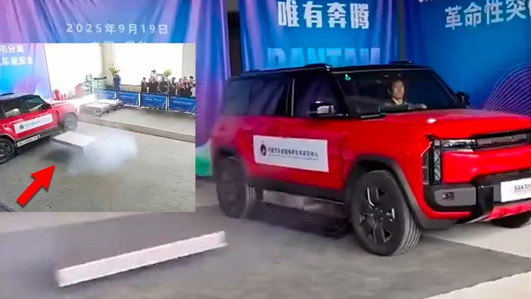 Dalla Cina un sistema anti-incendio che “lancia” le batterie dell'auto