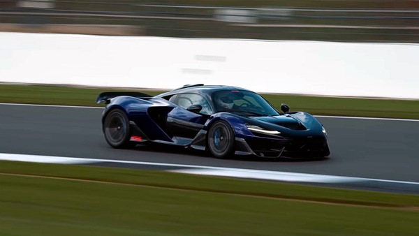McLaren W1, un video mostra la hypercar da 1.258 cv a Silverstone