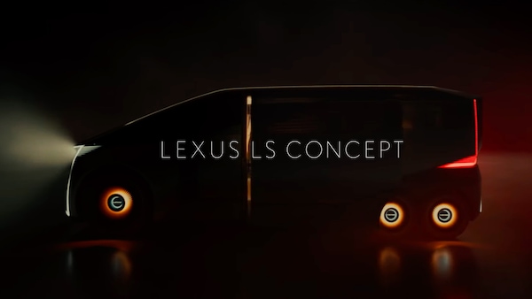 Lexus LS Concept: l’ammiraglia diventa un minivan a sei ruote
