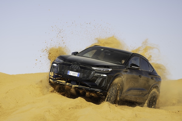 Audi SQ6, sfida al deserto