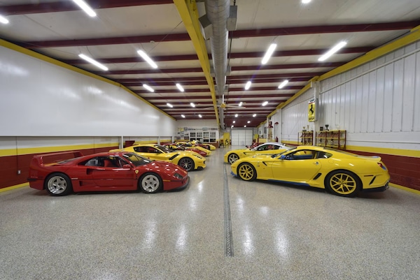 Rosse da capogiro con l'asta delle Ferrari da record