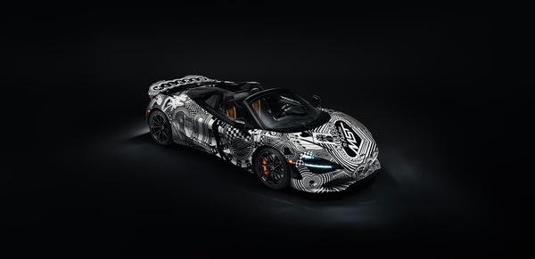 McLaren 750S Project Viva, one-off esclusiva con arte e potenza
