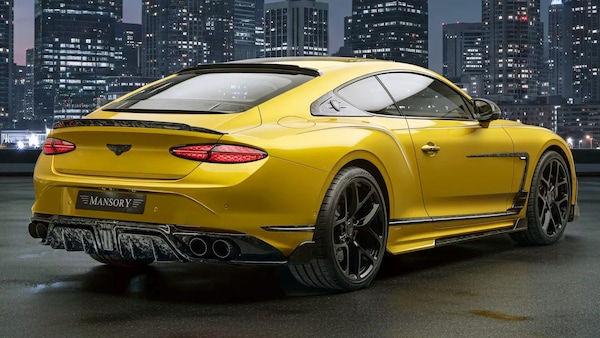 Le foto della Bentley Continental GT by Mansory