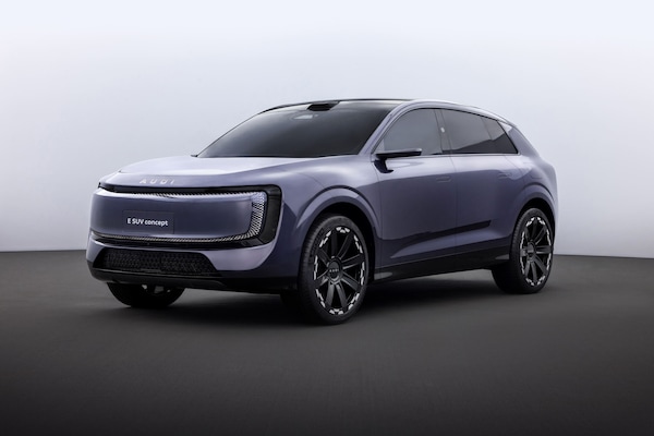 AUDI E SUV concept, in Cina il secondo modello con la nuova identità