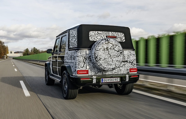 Mercedes Classe G Cabriolet 2026, prime foto e indizi