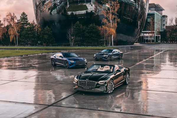 Bentley celebra Rembrandt, Vermeer e Van Gogh con 3 pezzi unici