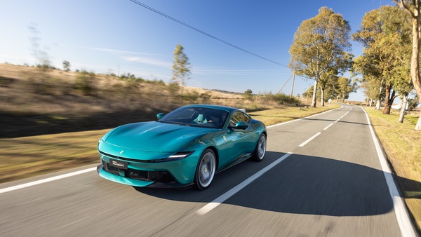 Ferrari Amalfi, il primo test