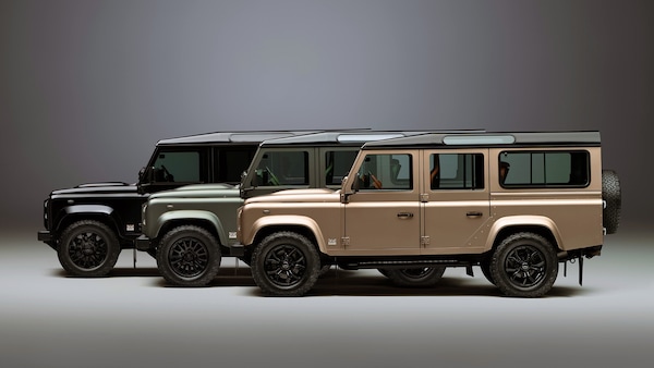 Land Rover Defender V8 Classic, nuove livree OCTA per l'icona offroad