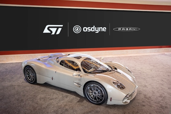 Pagani Utopia, salto oltre il 2030 con STMicroelectronics