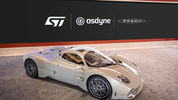 Pagani Utopia, salto oltre il 2030 con STMicroelectronics