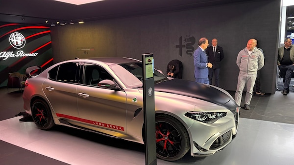 Salone di Bruxelles: brilla la Alfa Romeo Giulia "Luna Rossa"