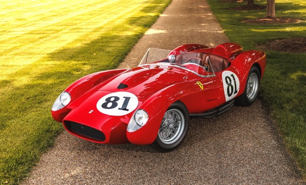 Ferrari 250 Testa Rossa, l'auto del matrimonio di Leclerc è una rarità assoluta