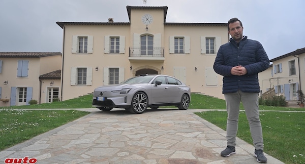 Volvo ES90, la prova su strada della berlina elettrica