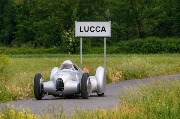 Audi, debutta la riproduzione di Auto Union Lucca