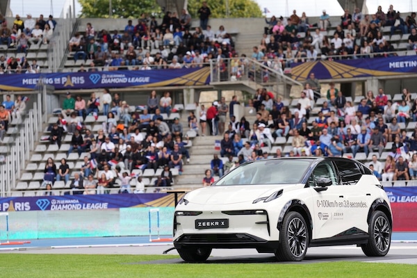 Zeekr corre come Jacobs: l’elettrico premium è partner della Diamond League
