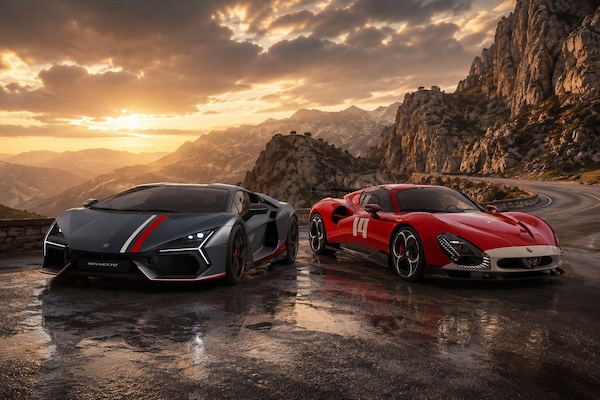Italians do it better, Alfa Romeo 33 Stradale e Lamborghini fanno impazzire gli Usa