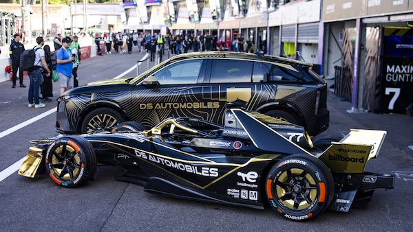 DS N°7, il test in pista a Montecarlo