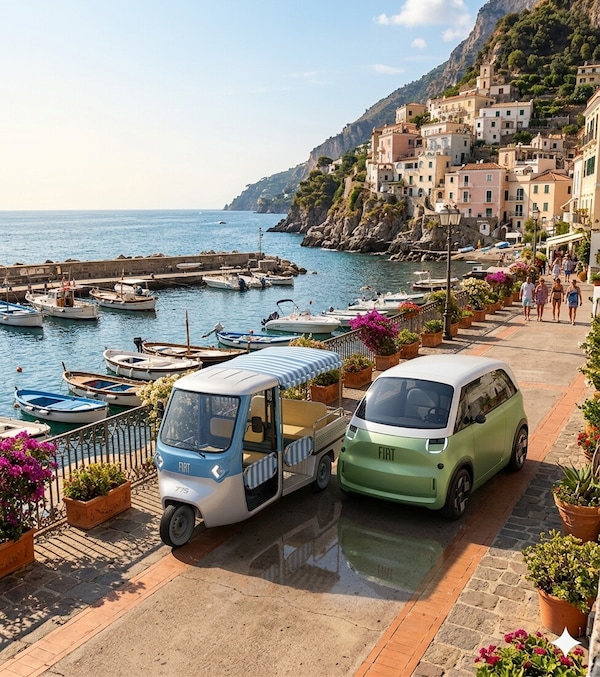 Quattrolino e Tris, le piccole Fiat all'ombra dei Grizzly