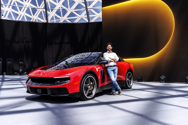 Ferrari Luce, eccola vista dal vivo