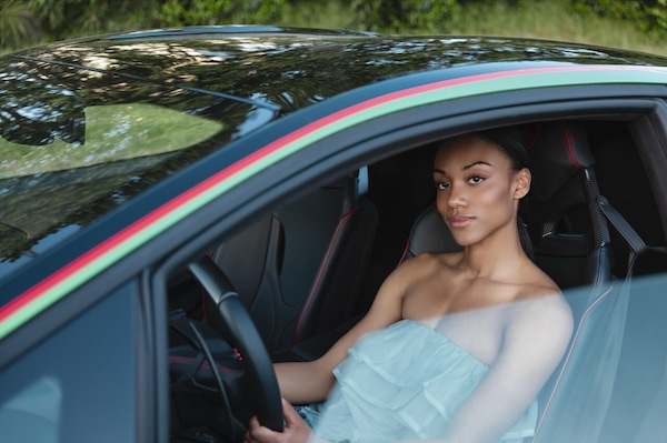 Larissa Iapichino e Lamborghini Temerario, quando lo stile incontra la performance