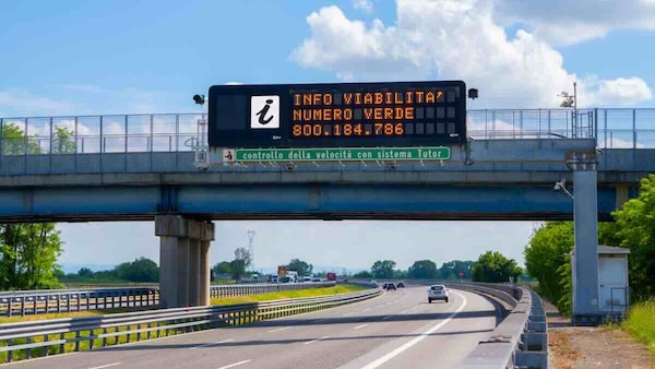 Nuovi Tutor sull'autostrada A7: ecco dove sono i sei dispositivi
