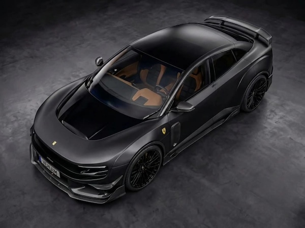 Ferrari sotto un'altra Luce, il progetto aggressivo di Venuum
