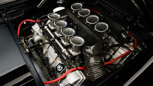 Dino 246 GTS Evo 3.6, unica con il motore V8