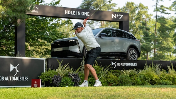 DS N°7 protagonista agli Open d'Italia di Golf a Torino