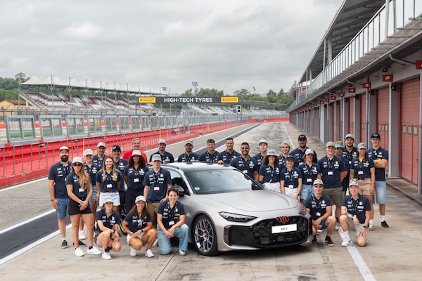 Audi porta 18 medaglie olimpiche in pista a Imola: l'ItalSci sfreccia con i Quattro Anelli