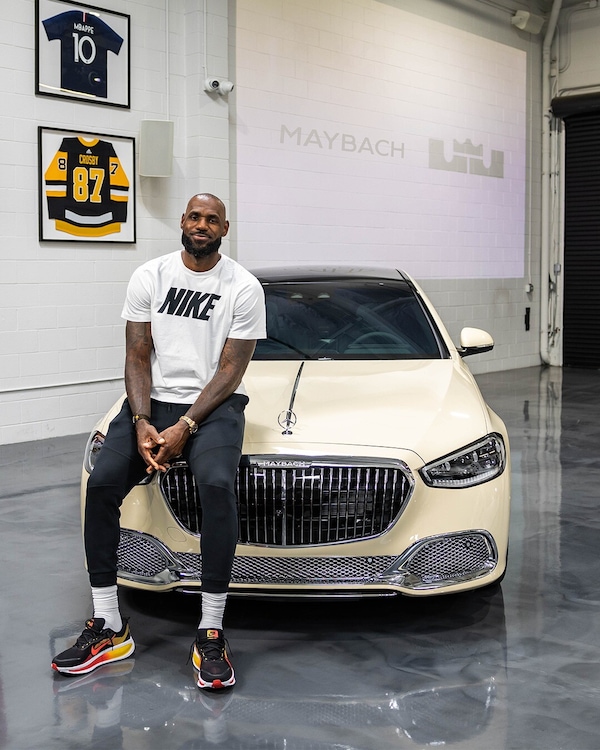 LeBron James, il Re sbarca a Philadelphia. Ecco tutte le sue fuoriserie