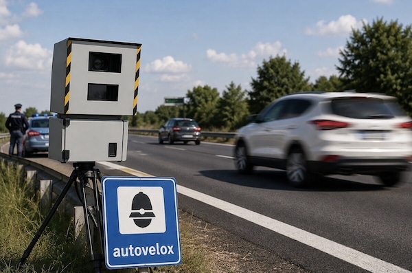 Autovelox mobili, controlli serrati: dove sono fino al 23 agosto in ogni regione