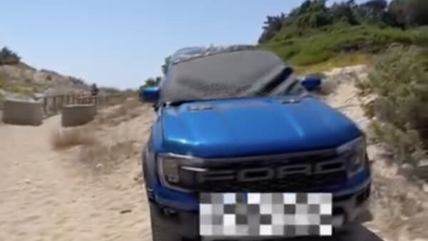 Salento, multa record per il parcheggio sulle dune