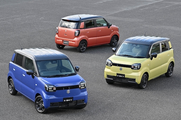 Suzuki e-Sky, la kei car diventa elettrica