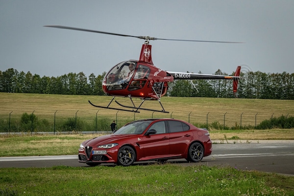Evocopter ClassiX, l'Alfacottero ispirato alla Giulia Quadrifoglio