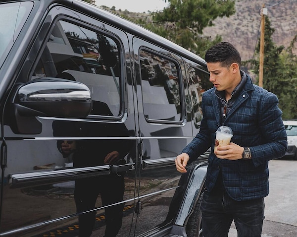 James Rodriguez, supercar e inseguimenti per il sogno dell'Avellino