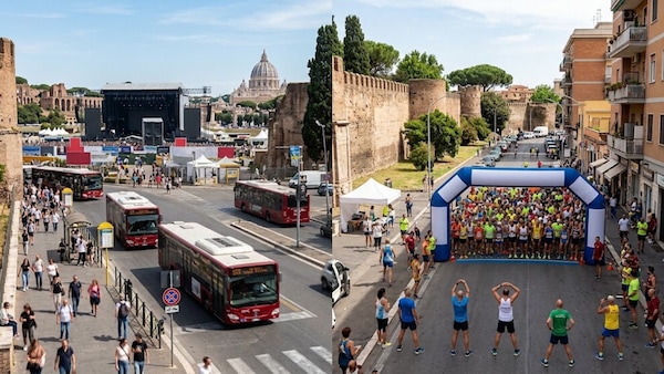 Roma, weekend di eventi: viabilità modificata per il concerto di Jovanotti e la gara podistica a Bravetta