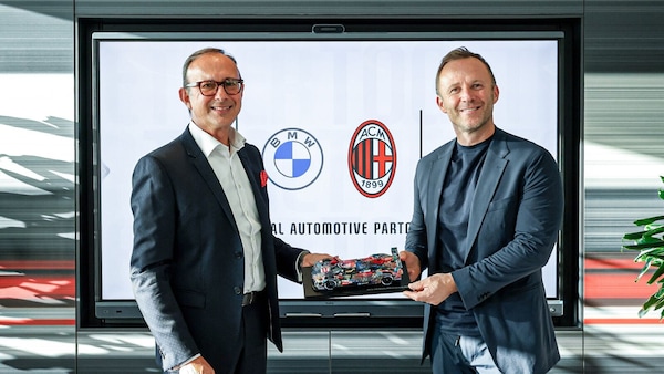BMW Italia e Milan, rinnovo vincente: l'Elica resta con i rossoneri