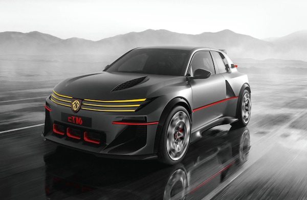 Peugeot E-T16 concept, la 208 nascerà dal mito 205