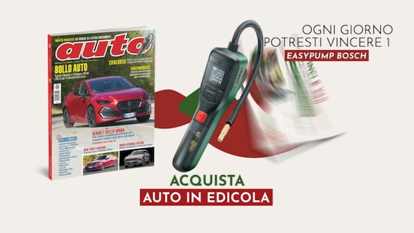 Non perdere Vinci e Vai con Auto: In palio 90 minicompressori Bosch!