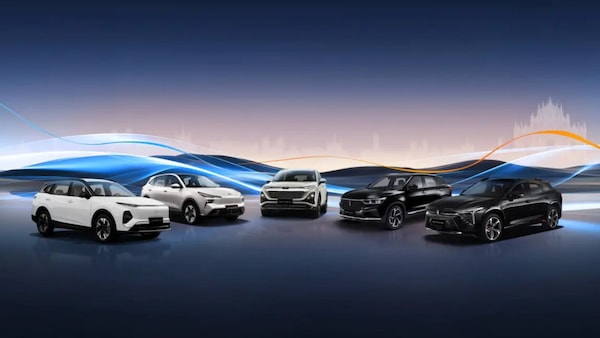 Fawcar, cinquina di Suv dalla Cina