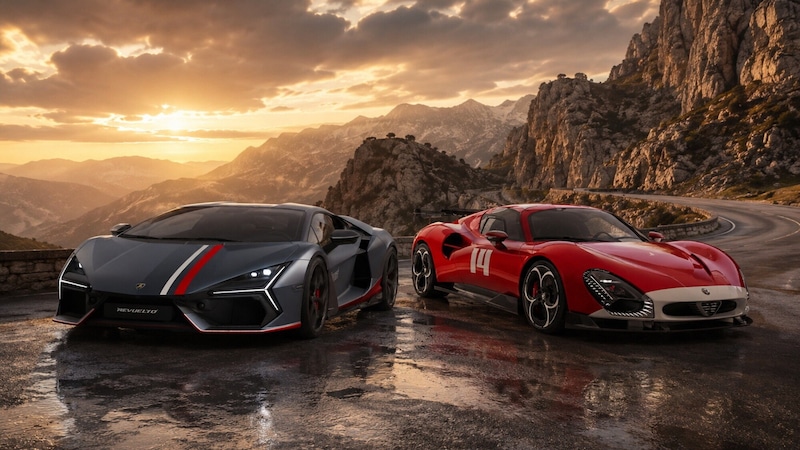 Italians do it better, Alfa Romeo 33 Stradale e Lamborghini fanno impazzire gli Usa&nbsp;