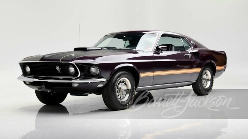 Ford Mustang Mach 1, all'asta la muscle car in viola Auto.it